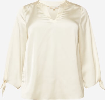 Michael Kors Plus - Blusa em bege: frente