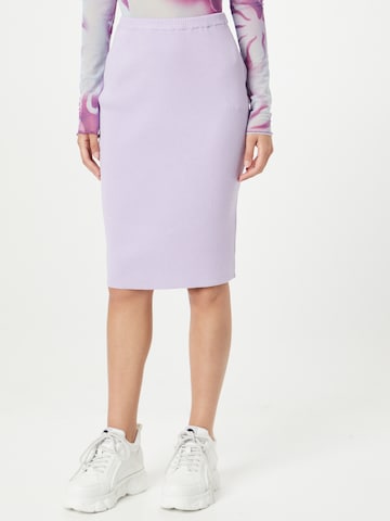 Urban Classics Skirt in Purple: front