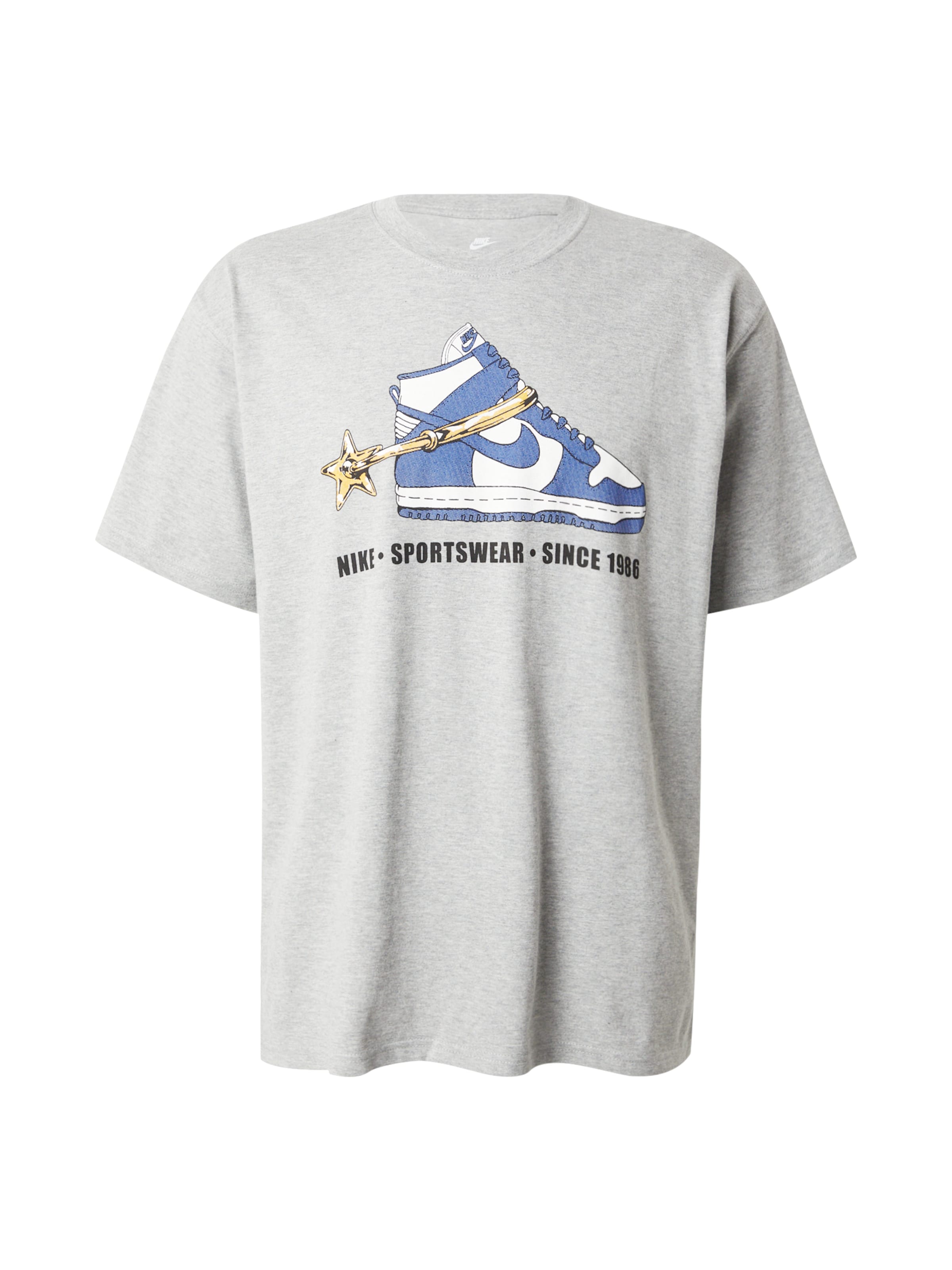 Nike Sportswear - Camiseta 'M90' en gris: frente