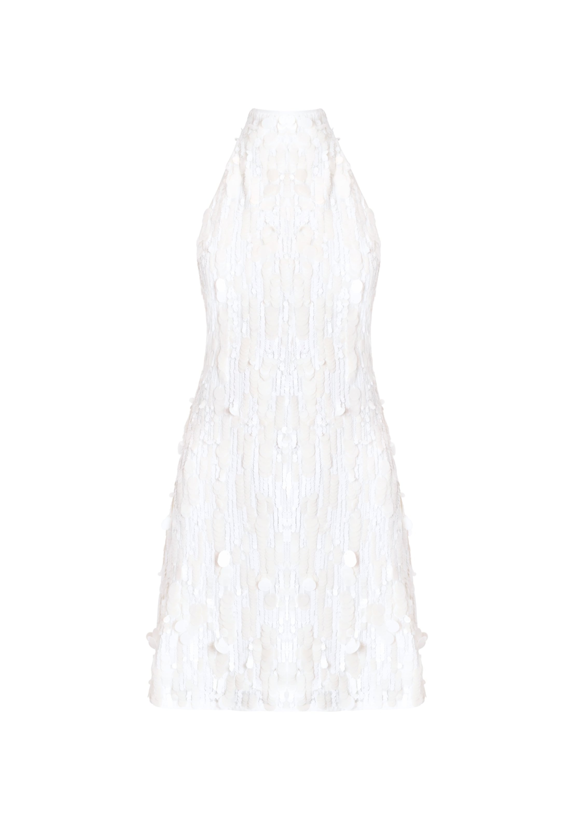 OW Collection Cocktail dress ' WYNN ' in White: front