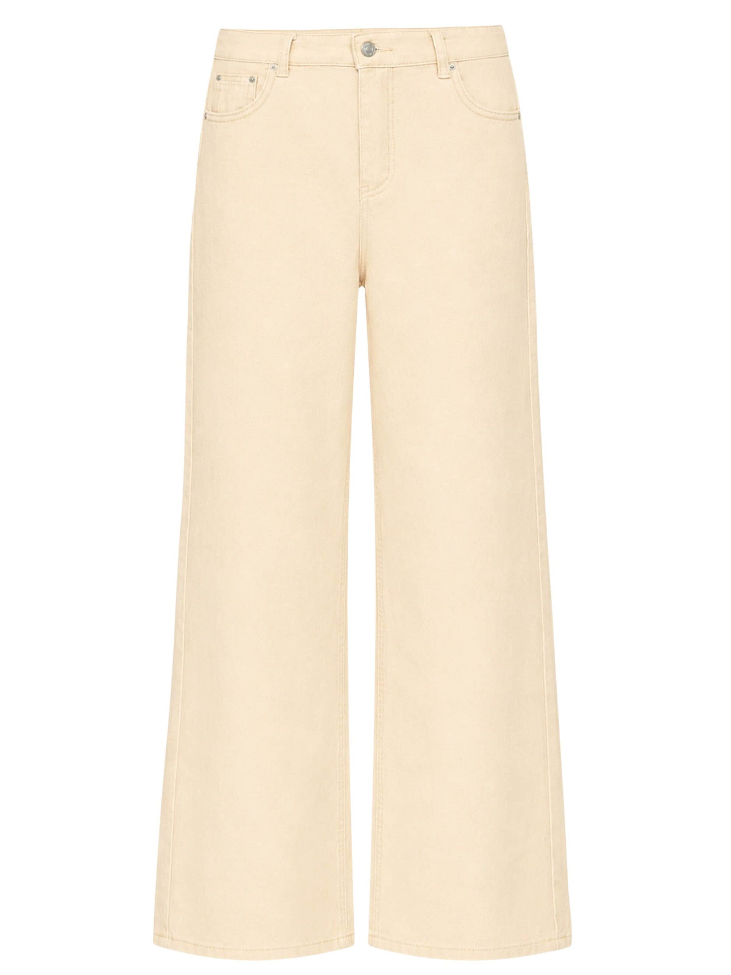 SASSYCLASSY Loosefit Hose‌‌ in Beige: Vorderseite