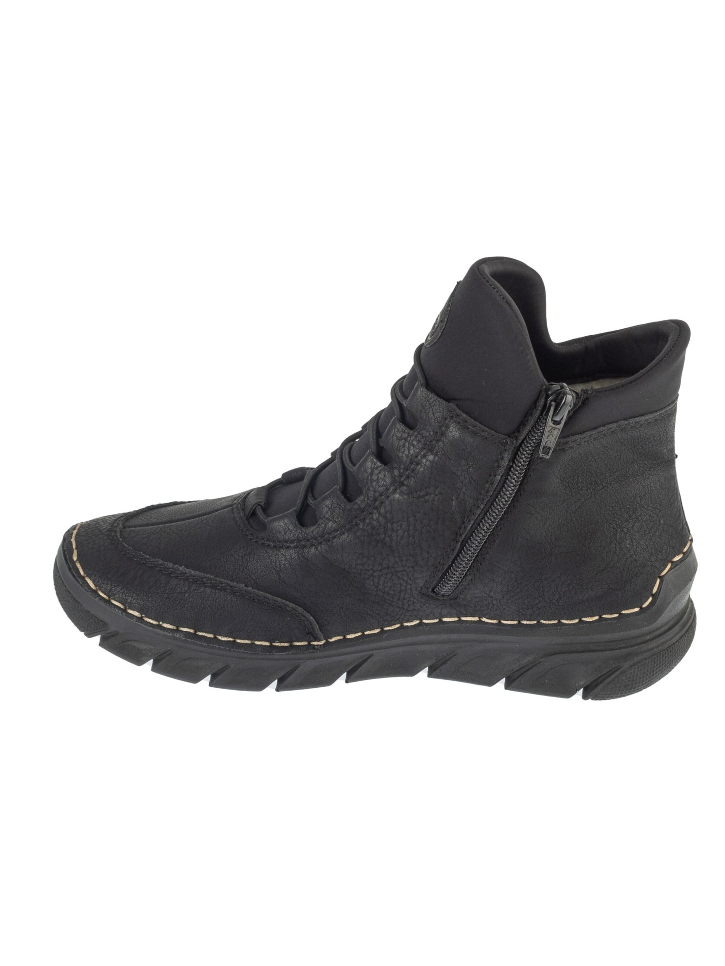 Rieker Lace-up boot 'Rieker Booties 55069' in Black