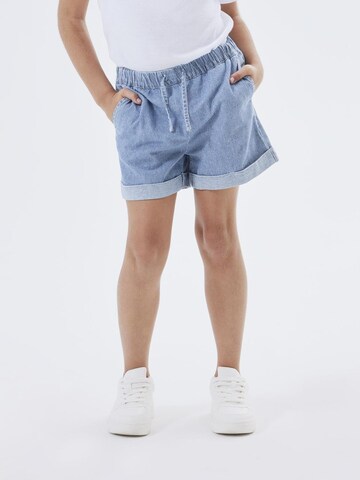 NAME IT Loosefit Shorts 'Bella' in Blau: predná strana