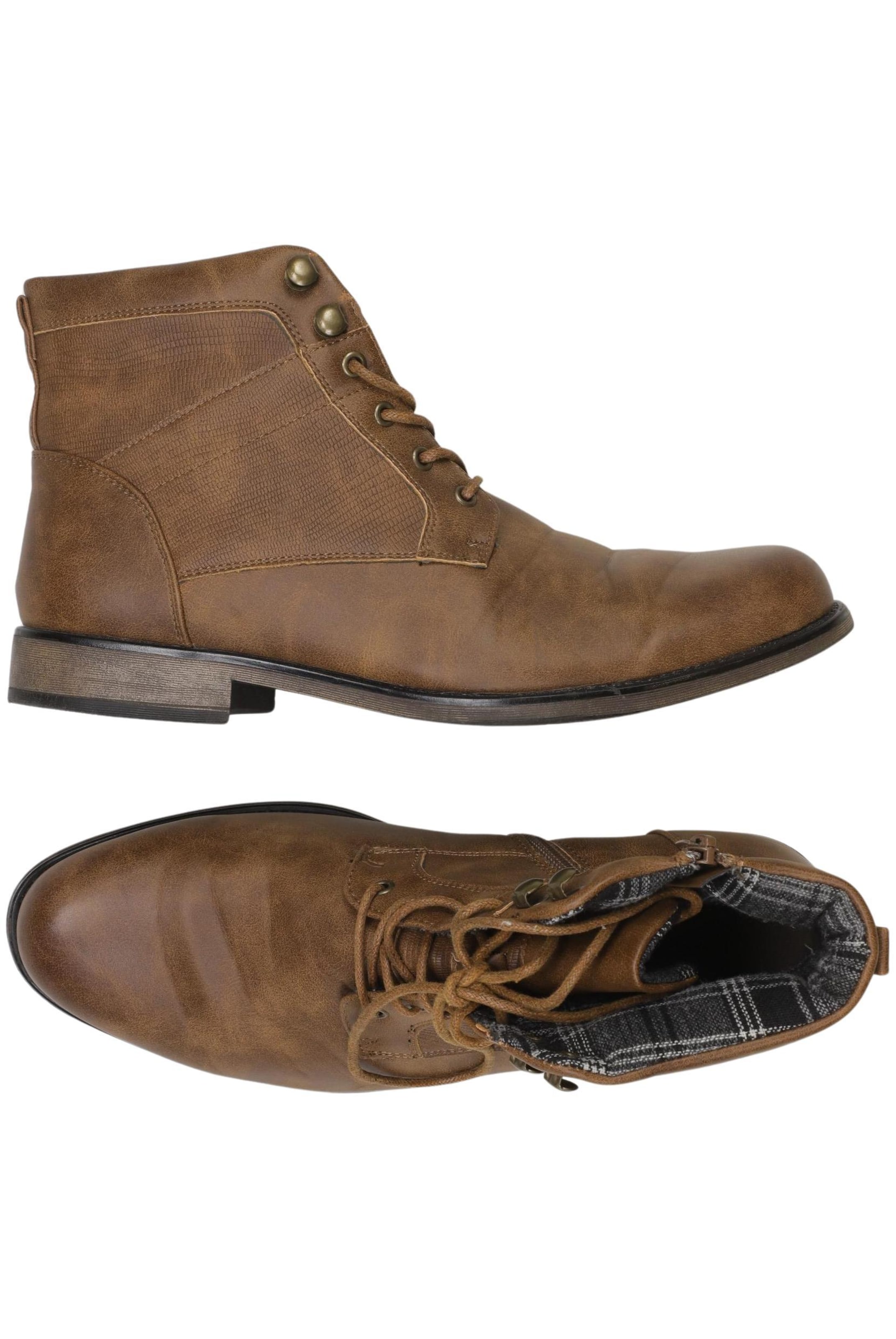 NEW LOOK Stiefel 42 in Braun: Vorderseite