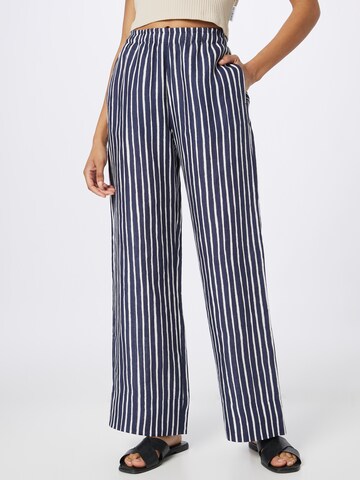 Wide Leg Pantalon 'Lampare Piccolo' Marimekko en bleu : devant