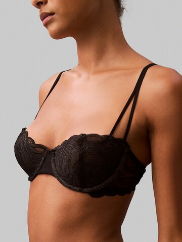 Calvin Klein Balconette Bra in Black