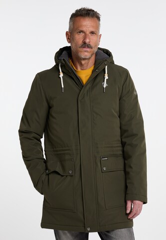 Parka d’hiver 'Arctic' Schmuddelwedda en vert : devant