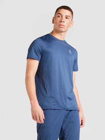 On Toiminnallinen paita 'Core-T' värissä sininen: edessä