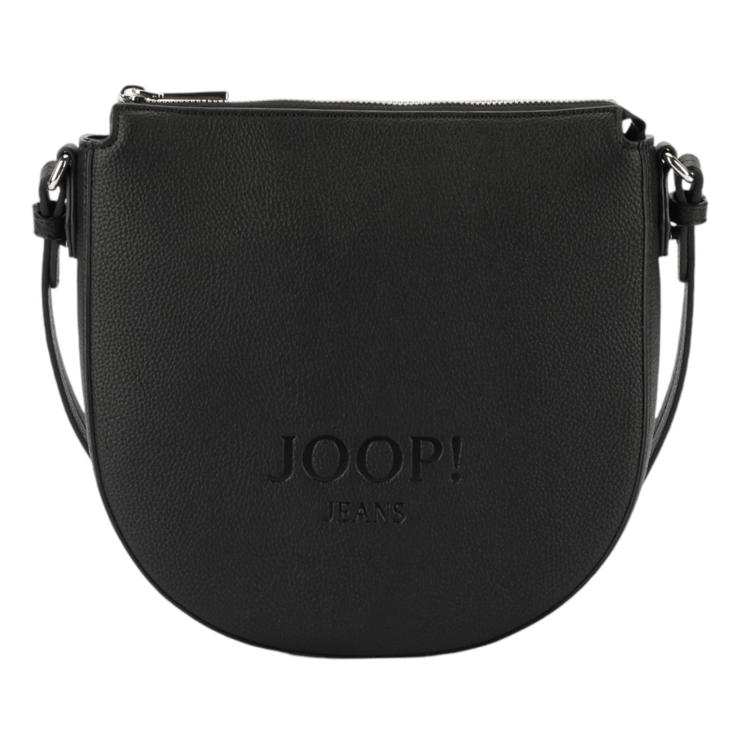JOOP! Jeans Umhängetasche 'Lettera 1.0 Stella' in Schwarz: Vorderseite