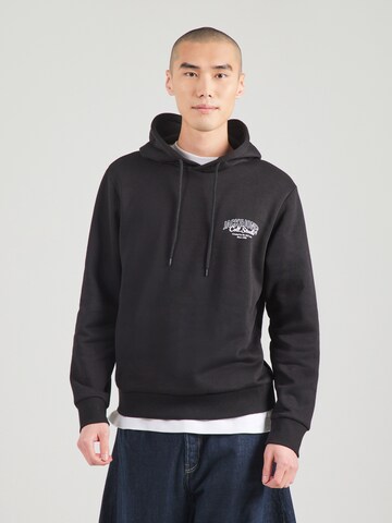 JACK & JONES Majica 'JJMAKOTO' | črna barva: sprednja stran