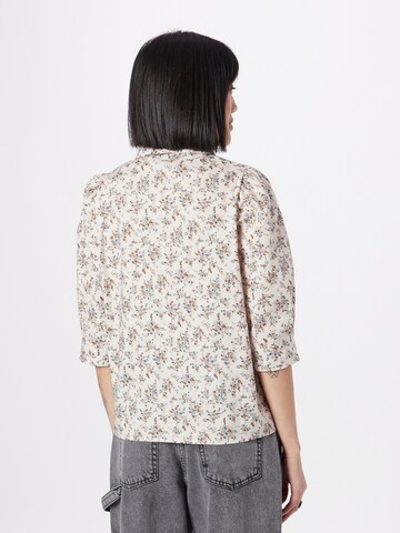 Lollys Laundry Bluse 'Bono' in Beige