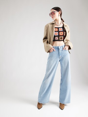 VILA Knitted top 'VIDEMSEY' in Black