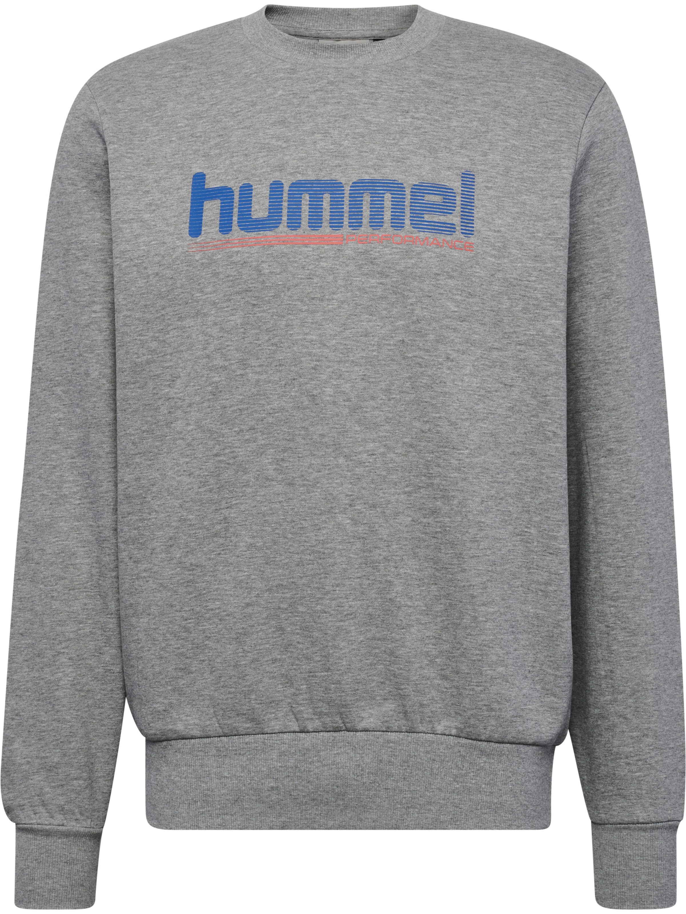 Hummel Sports sweatshirt in Grey: front