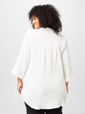 ONLY Carmakoma Blouse 'Theis' in White