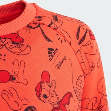 ADIDAS SPORTSWEAR Sportief sweatshirt 'Disney Micky Maus' in Oranje