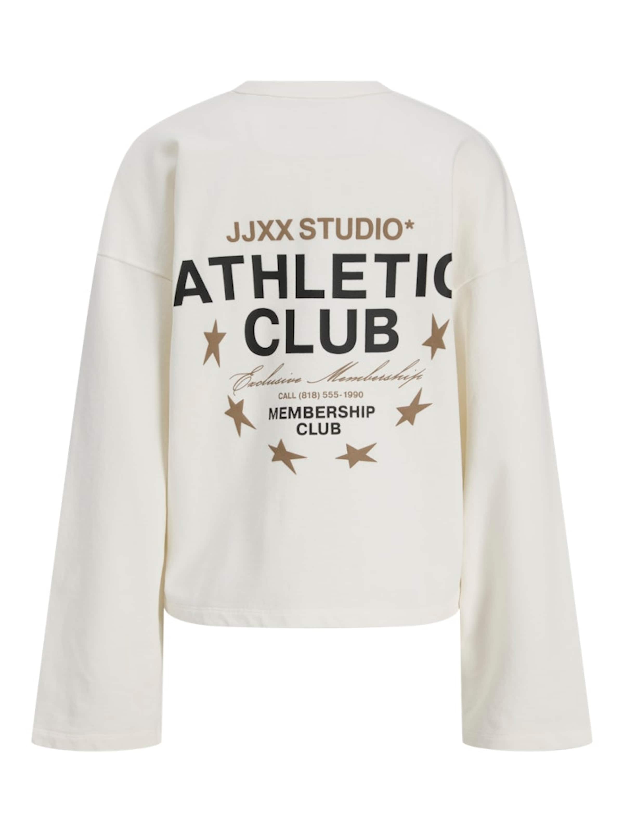 JJXX Mikina 'JXATHLETICO' - Biela