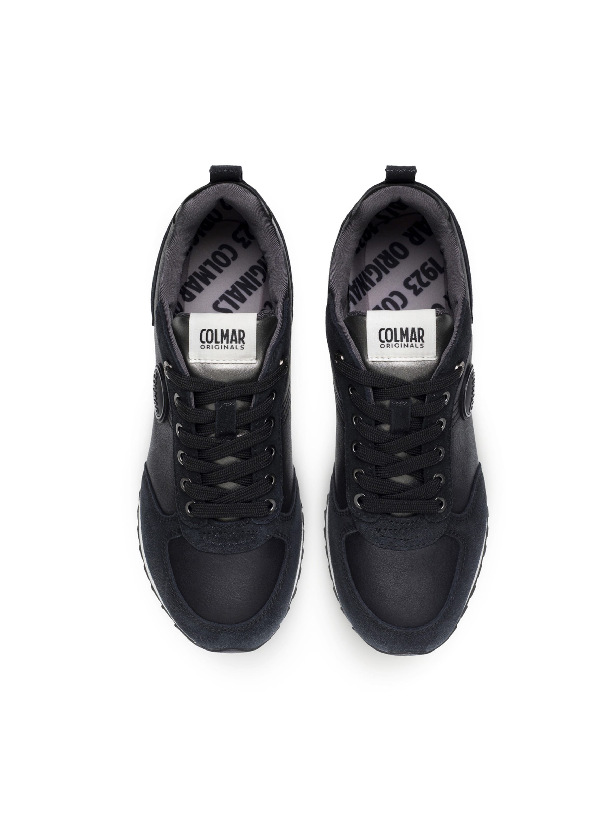 Sneaker bassa 'Travis Punk' di Colmar in nero: superiore