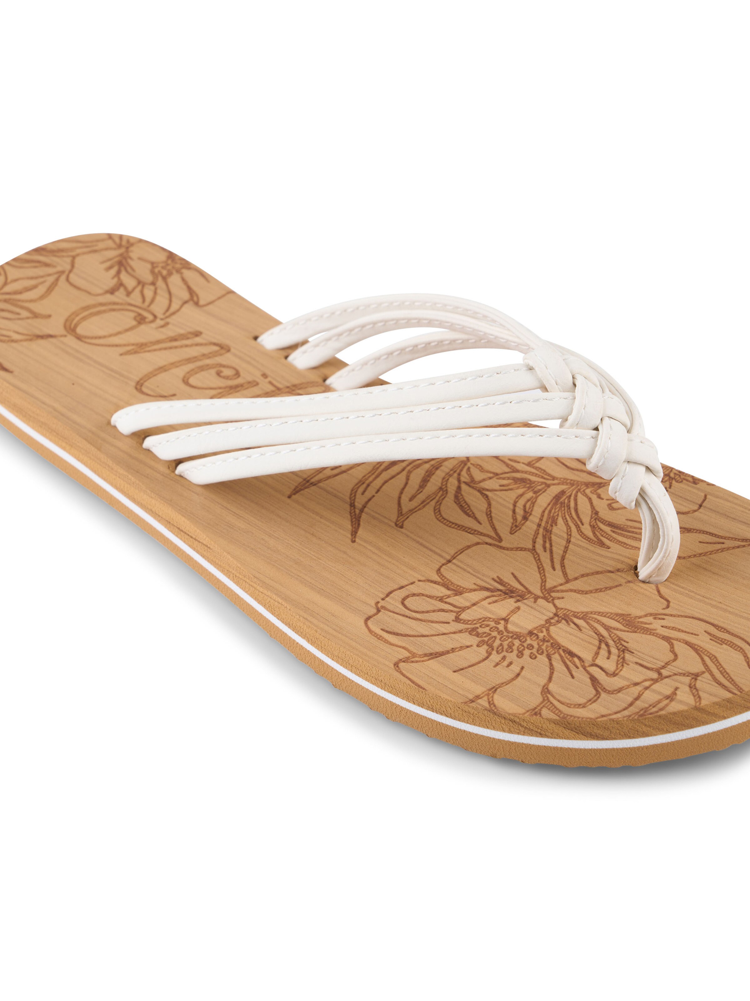 O'NEILL Босоножки через палец 'Ditsy' в Белый