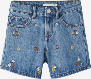 NAME IT Regular Jeans 'Bella' in Blauw: voorkant