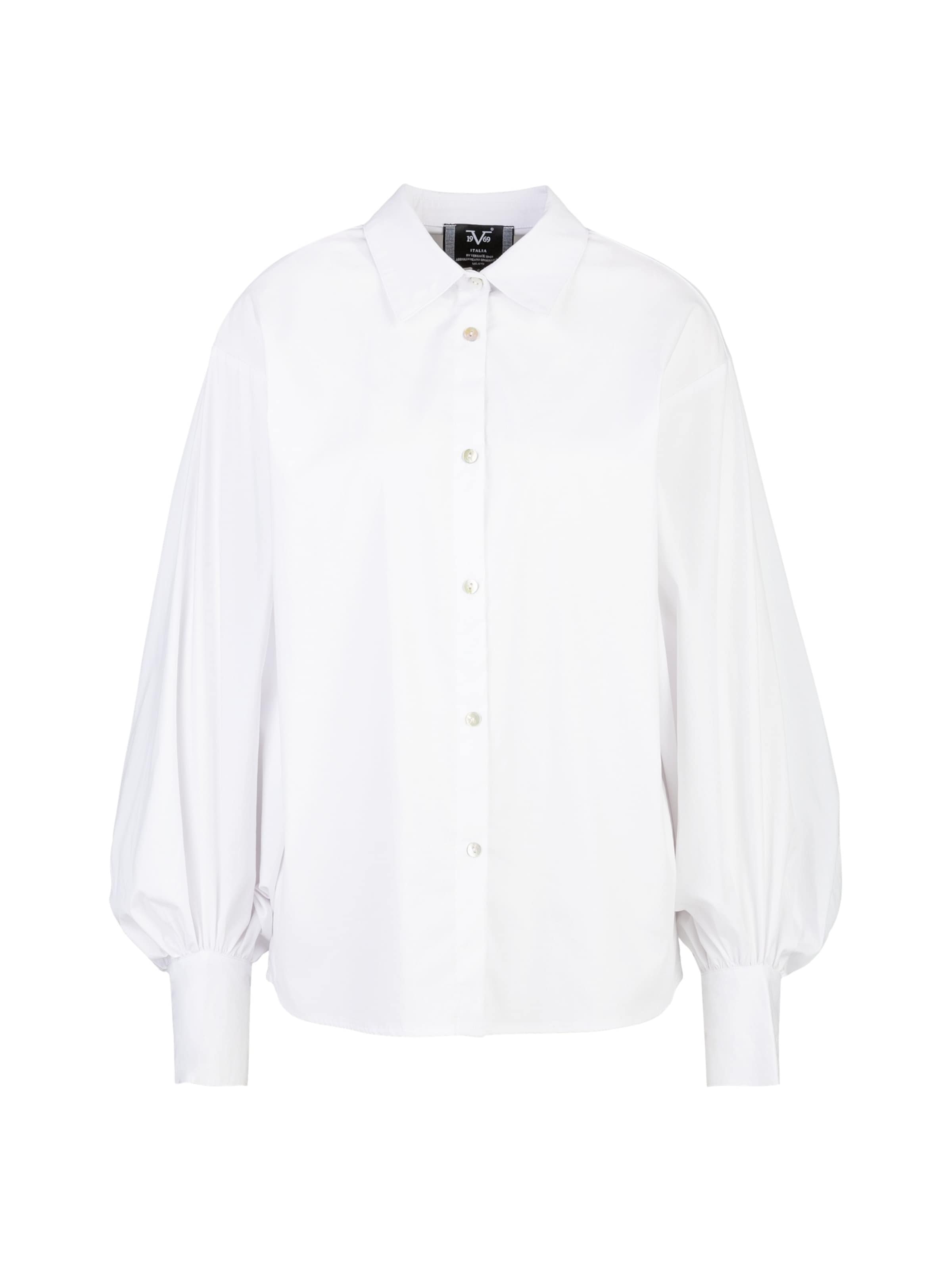 19V69 ITALIA Chemisier 'Chiana' en blanc, Vue avec produit