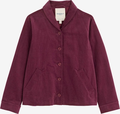 Seasalt Cornwall Übergangsjacke in S in lilameliert, Produktansicht