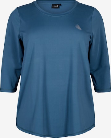 Maglia funzionale 'ABASIC ONE' di Active by Zizzi in blu: frontale