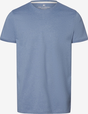 T-Shirt Nils Sundström en bleu : devant