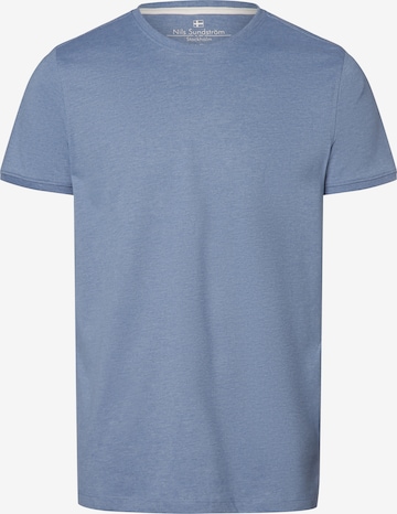 Nils Sundström Shirt in Blauw: voorkant