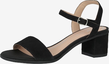 GEOX - Sandalias en negro: frente