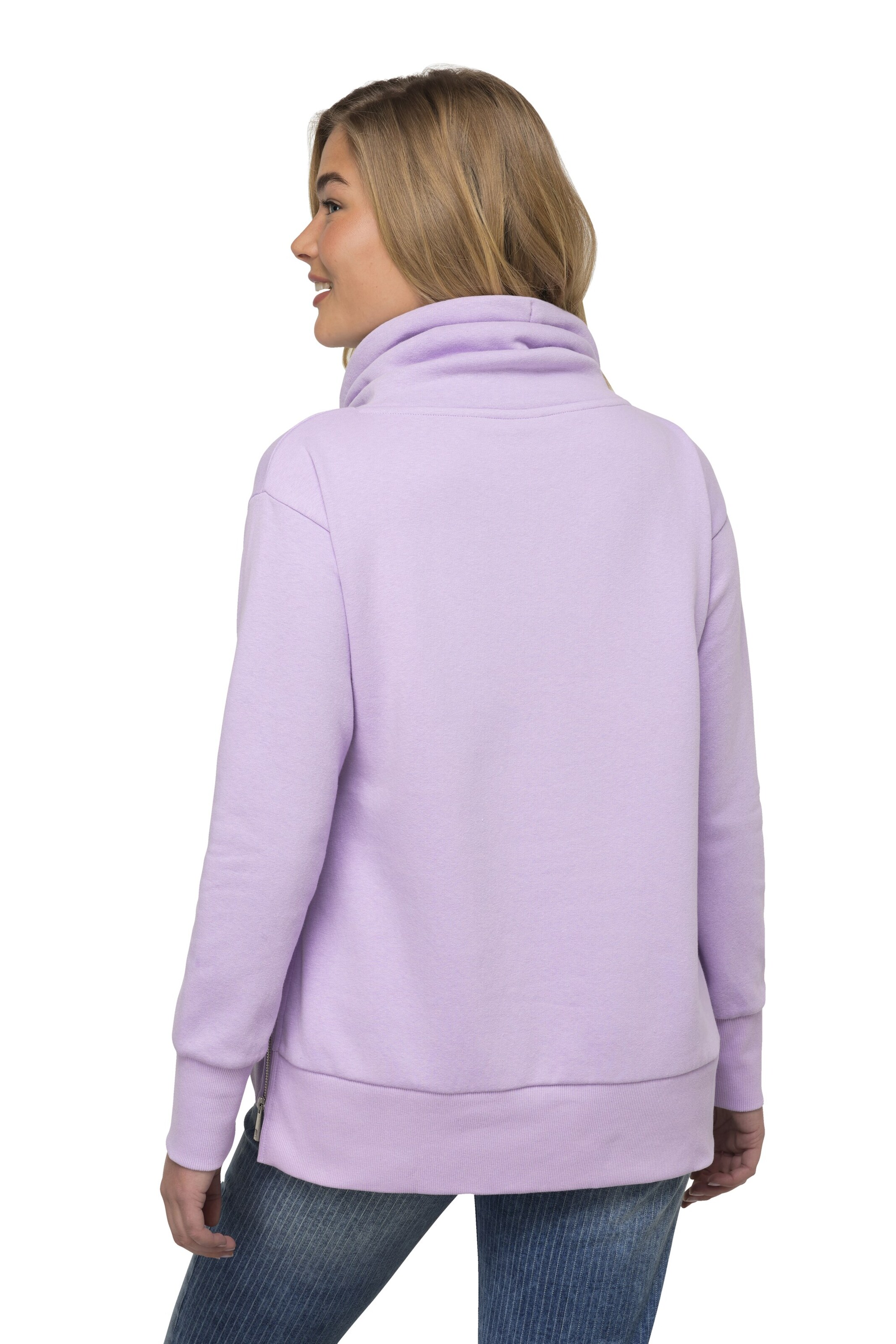 LAURASØN Sweatshirt in Purple