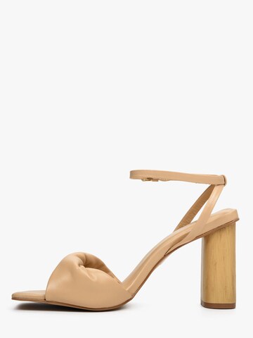 Estro Sandaal '536001' in Beige