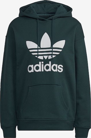 ADIDAS ORIGINALS Sweatshirt 'Adicolor Trefoil' in Grün: predná strana