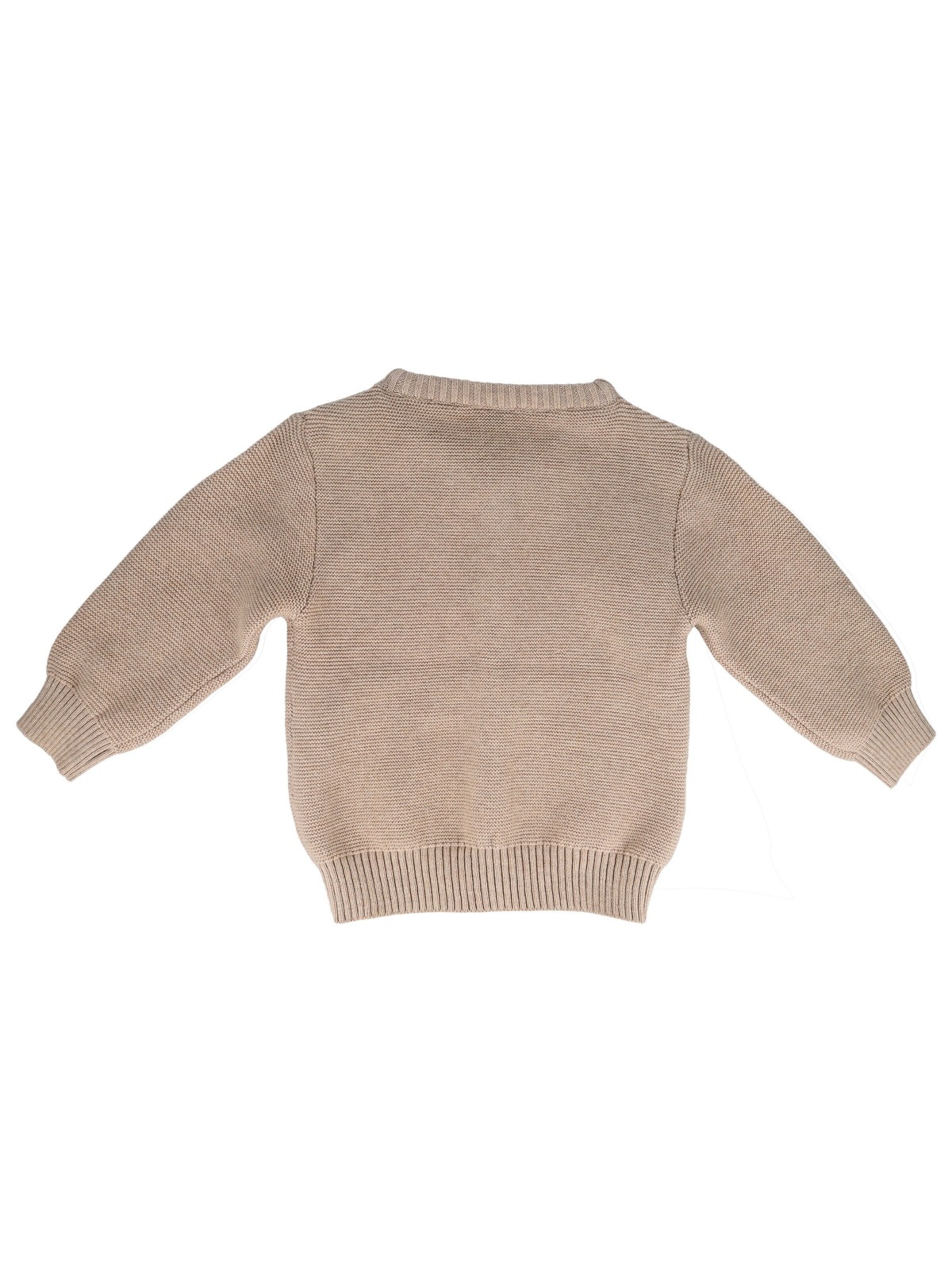 MAXIMO Strickjacke 'GOTS BABY-Strickjacke, Knöpfe'‌‌ in Braun