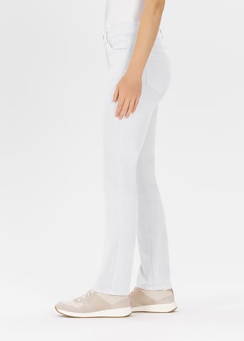 STEHMANN Slimfit Jeans in Weiß
