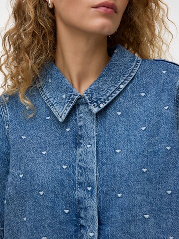 Vero Moda Curve Blúz 'VMCDionne' - kék