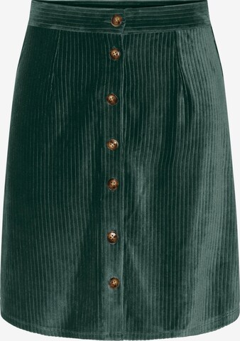 PIECES Skirt 'NIDA' in Green: front