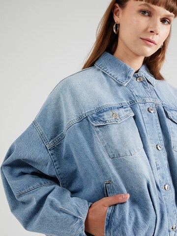 DRYKORN Between-Season Jacket 'Blaxton' in Blue