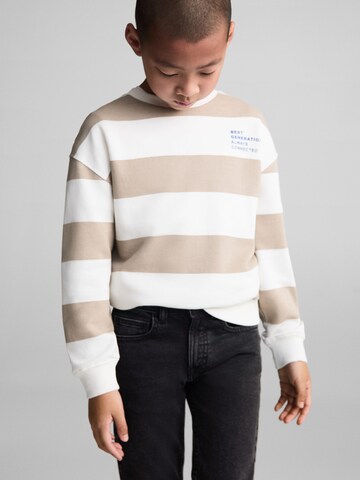 MANGO KIDS Slimfit Džíny – černá: přední strana