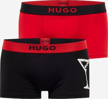 HUGO Red Boxer shorts in Red: front