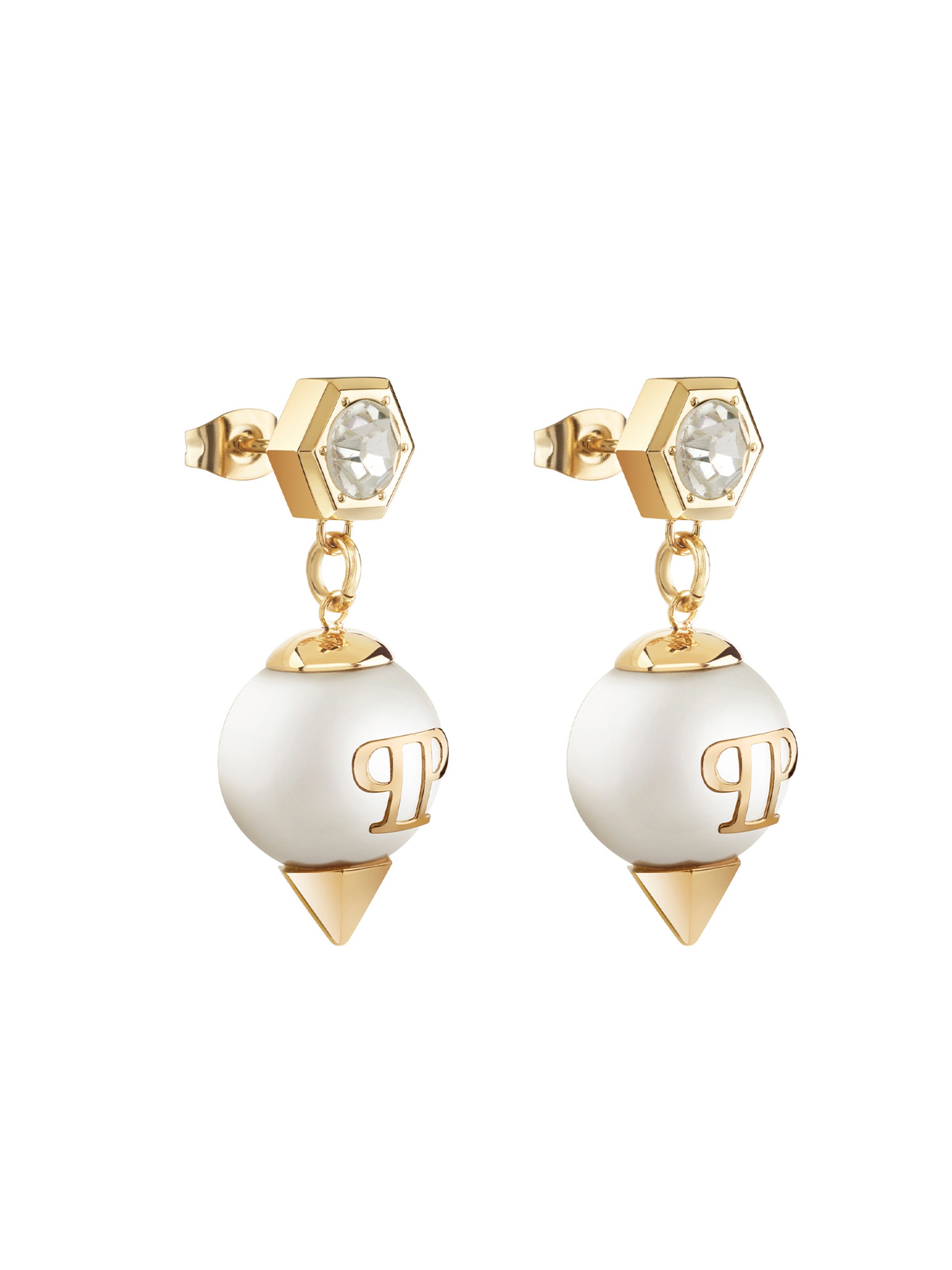 Boucles d'oreilles 'Plein Rhapsody' Philipp Plein en or
