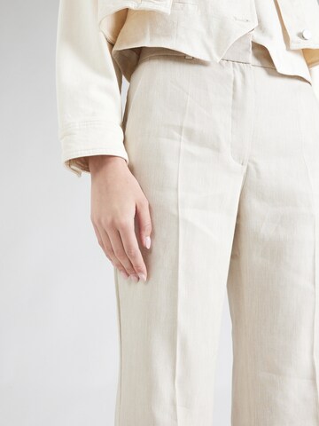 FIVEUNITS Flared Pantalon 'Olivia' in Beige