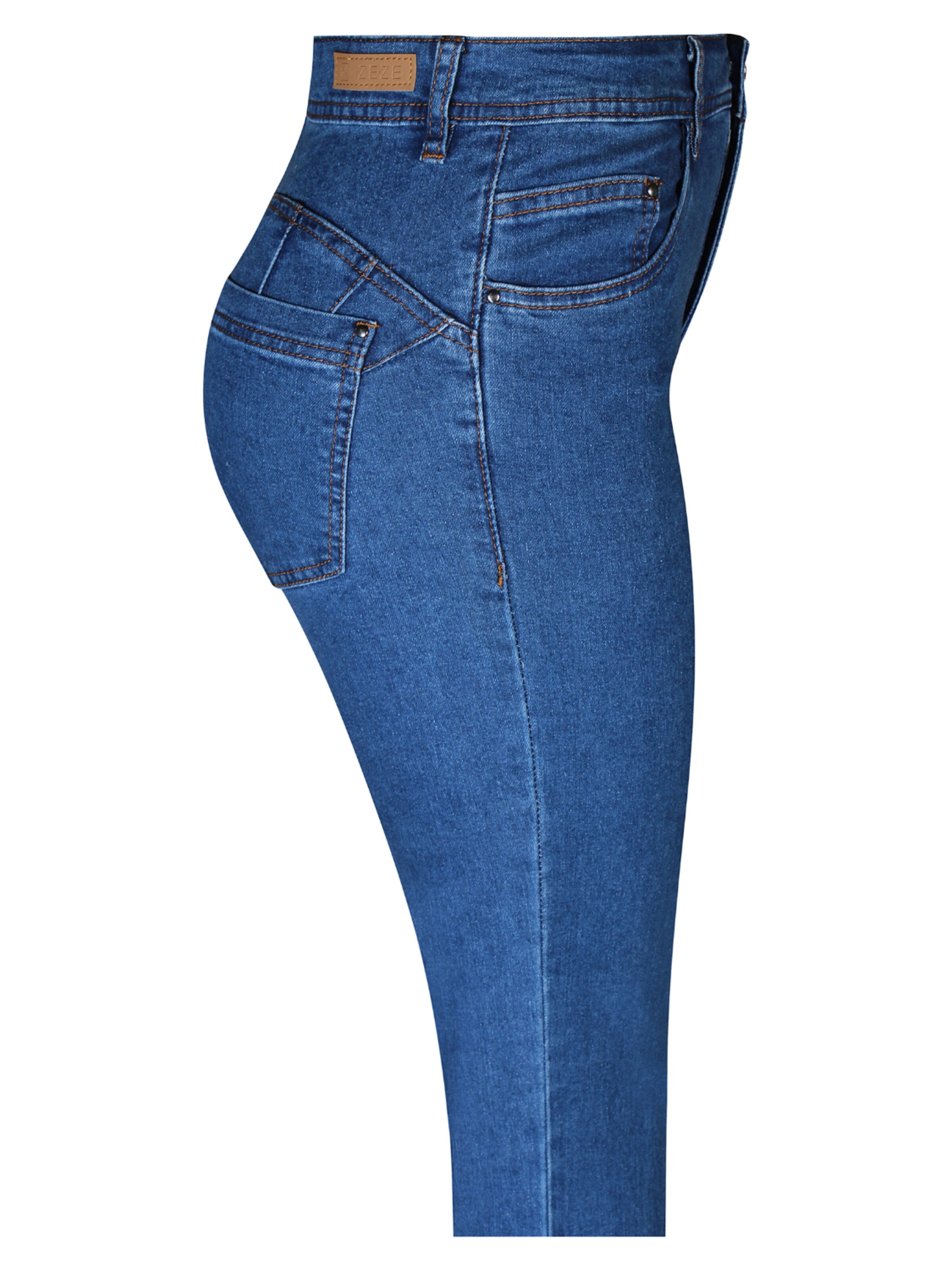 ze-ze Regular Jeans 'Shape 2 359' in Blauw