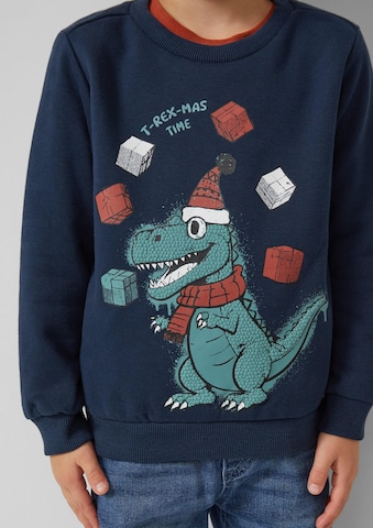 s.Oliver Sweatshirt in Blau