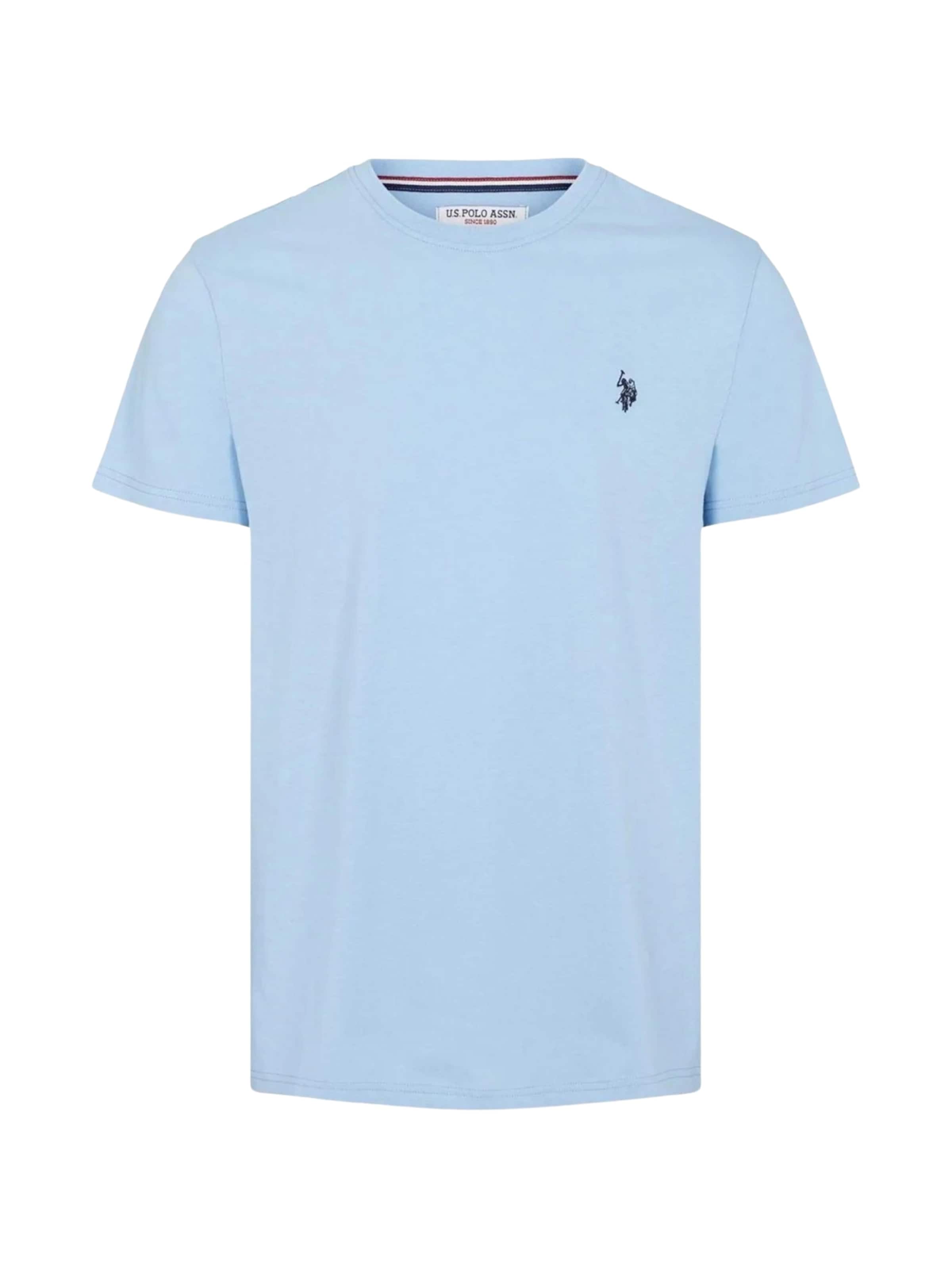 U.S. POLO ASSN. Regular fit Overhemd 'Arjun' in Blauw: voorkant