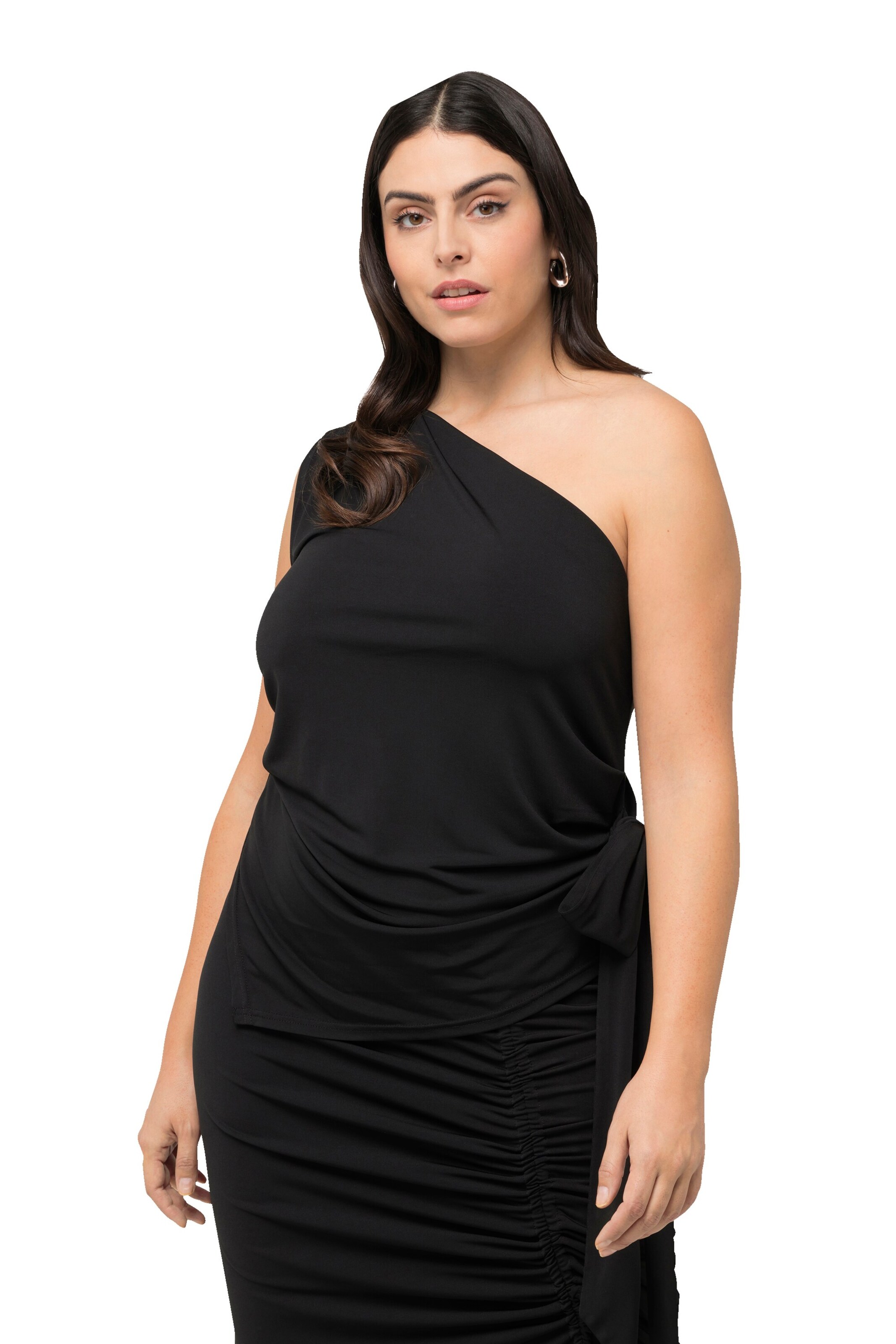 Ulla Popken Top in Black: front