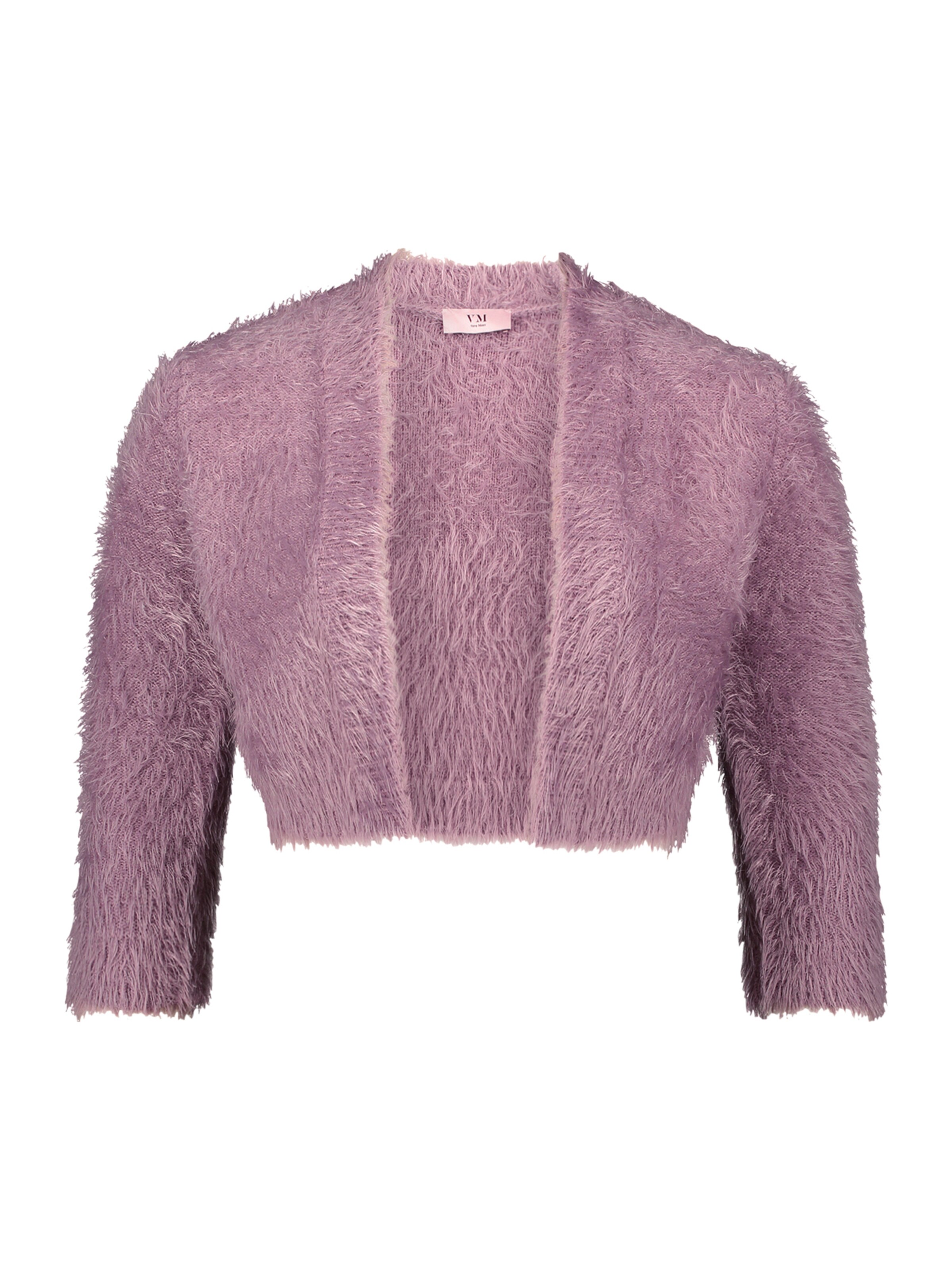 Vera Mont Gebreid vest in Lila: voorkant
