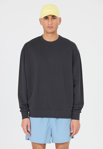 SOS Sweatshirt 'Bovec' in Black: front