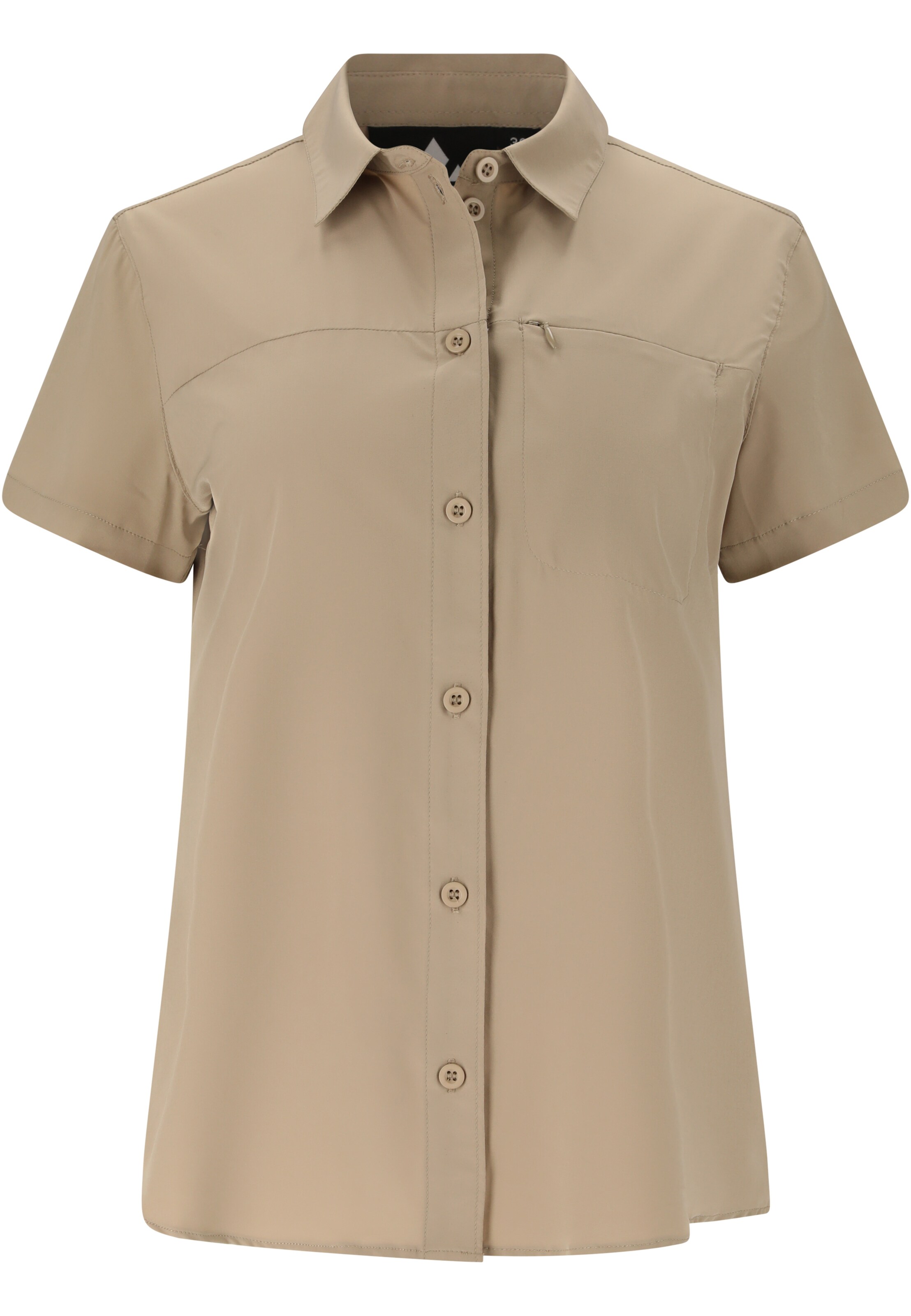 Whistler Funktionsbluse 'Jeromy' in Braun: Vorderseite