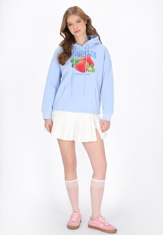 MYMO Sweatshirt in Blauw
