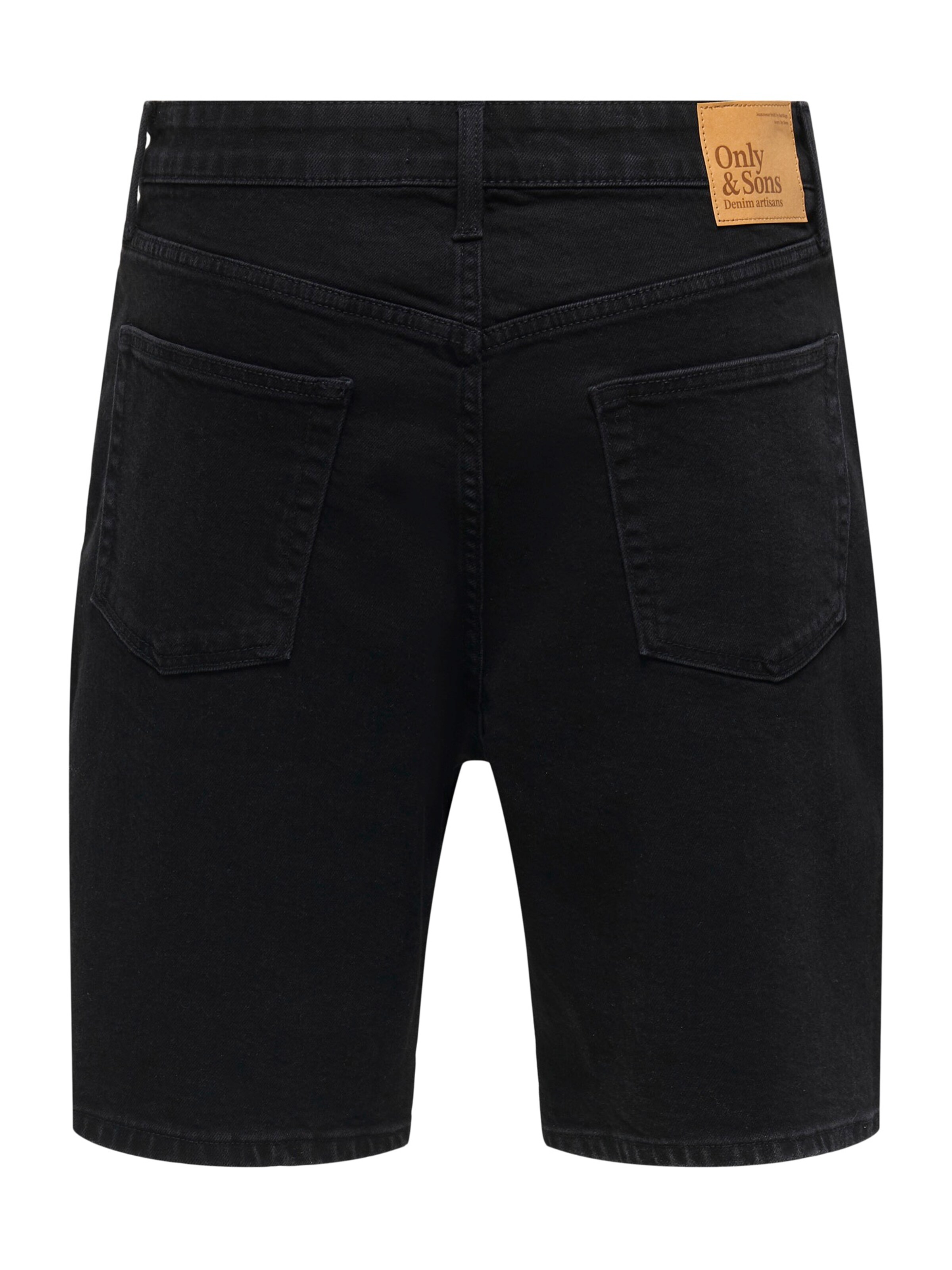 Largi Jeans 'ONSFADE' de la Only & Sons pe negru: spate